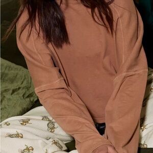 Aerie Cozy Mock-Neck T-Shirt